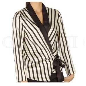 NWT LIU-JO Milano Italian High End Blouse/ Jacket kimono style size 6-42